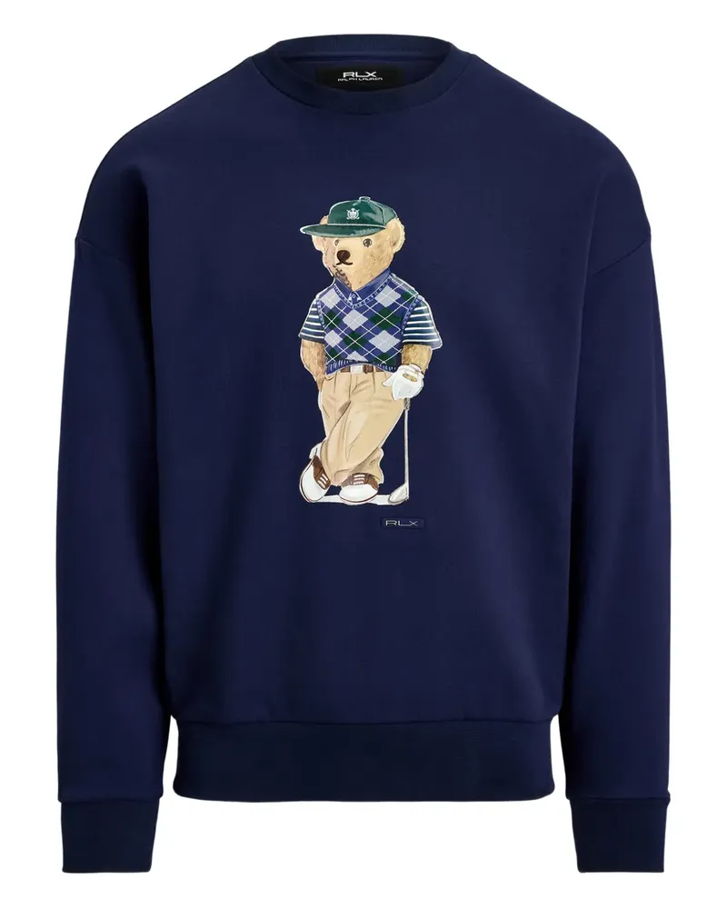 Ralph Lauren Sweatshirt mit Teddy-Print - Blau Blau
