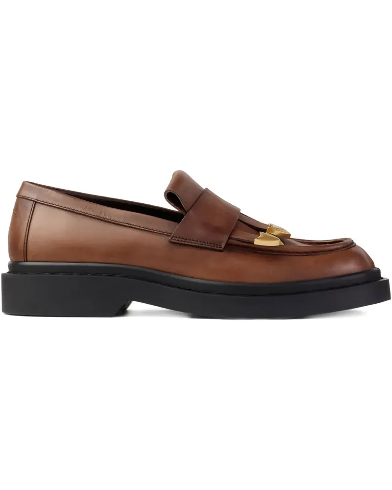 Jimmy Choo Loafer mit Quasten - MOCHA Mocha