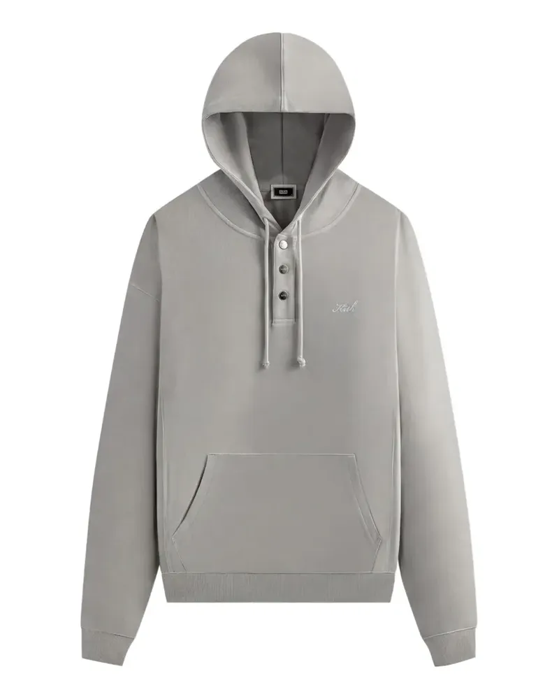 KITH Williams IV Interlock-Hoodie mit Kristallen - Grau Grau