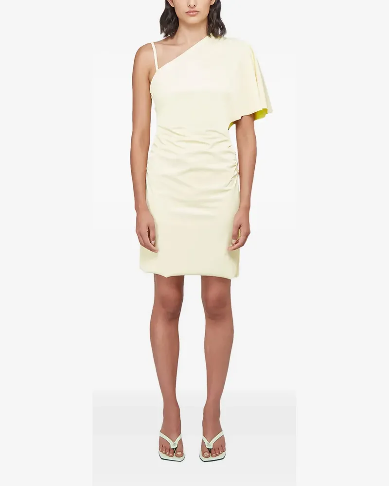 Maisie Wilen Asymmetrisches Slick Kleid - Nude Nude