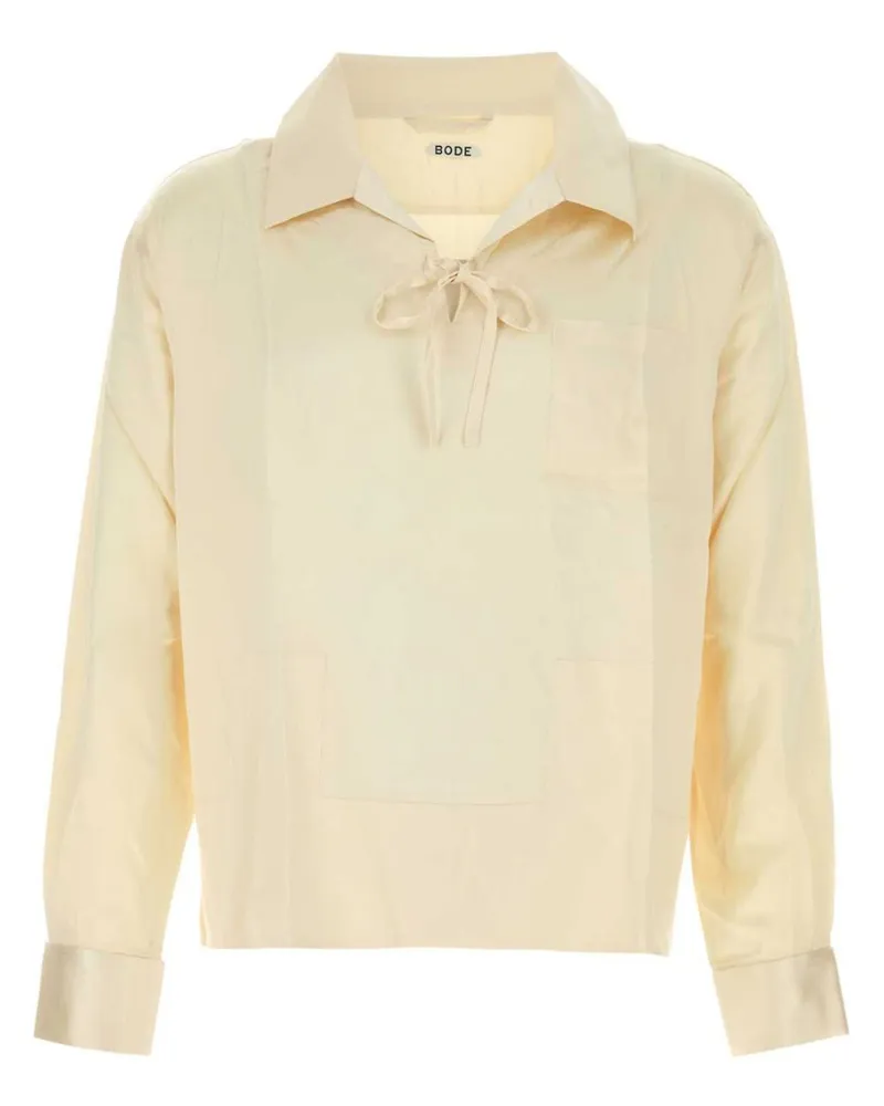 BODE Maze Bluse - Nude Nude