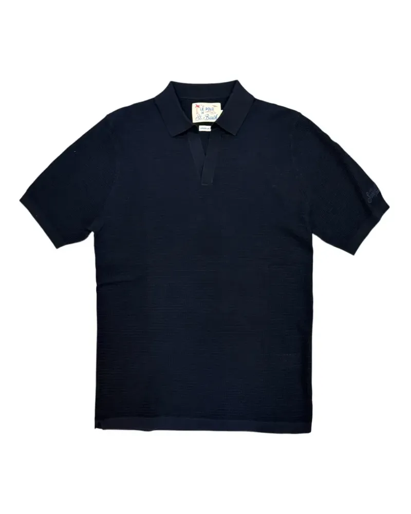 MC2 Saint Barth V-neck T-shirt - Blau Blau