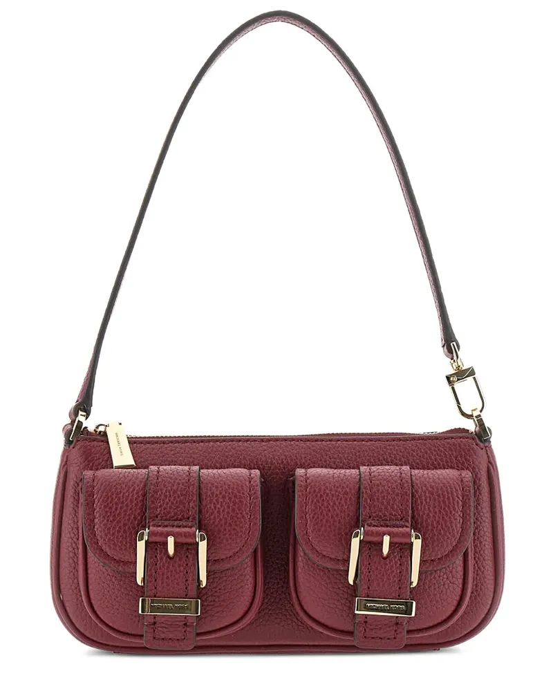 Michael Kors Kleine Zoe Schultertasche mit Schnalle - Rot Rot
