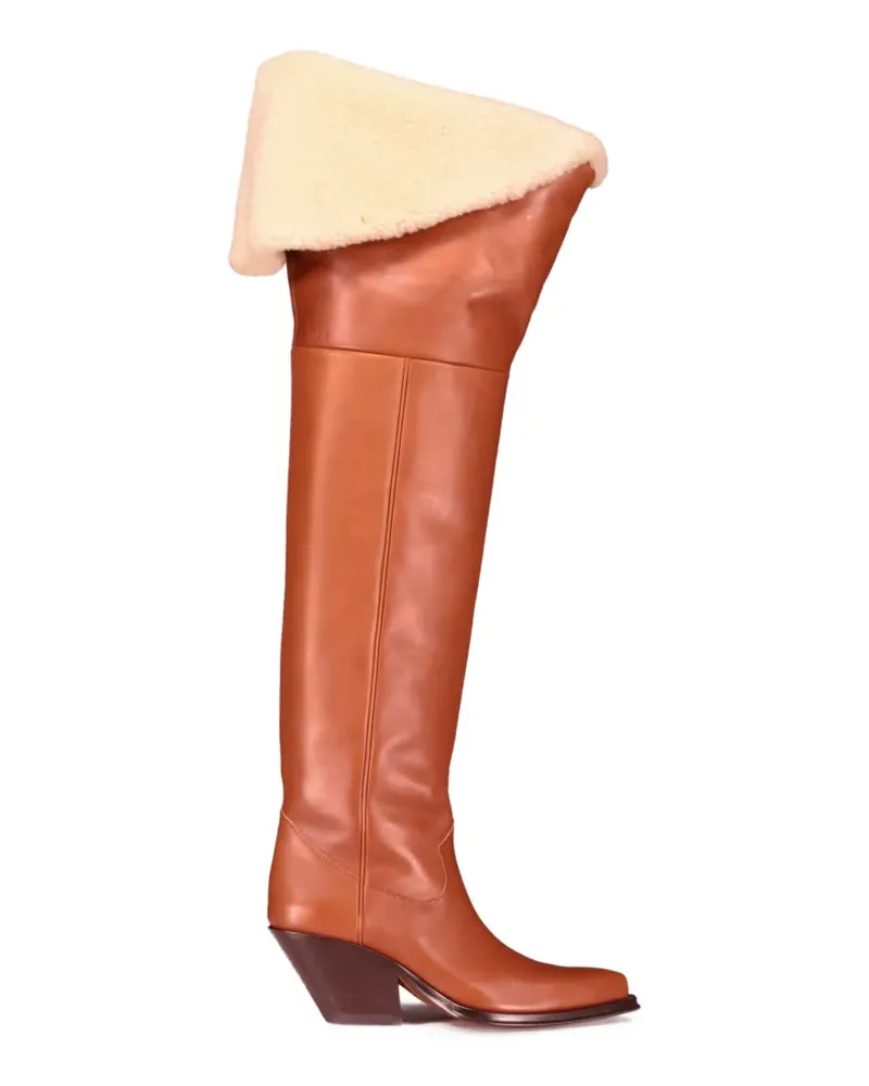 Chloé Azelan Stiefel mit hohem Schaft - Braun Braun