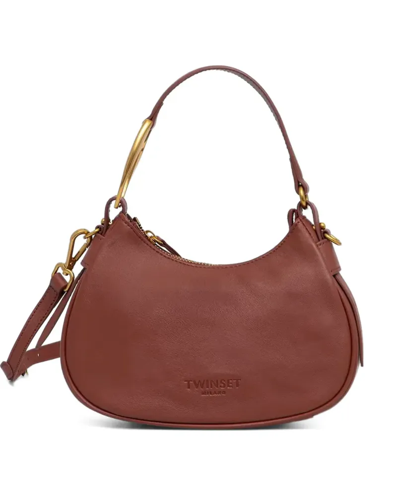Twin-Set leather tote bag - Braun Braun