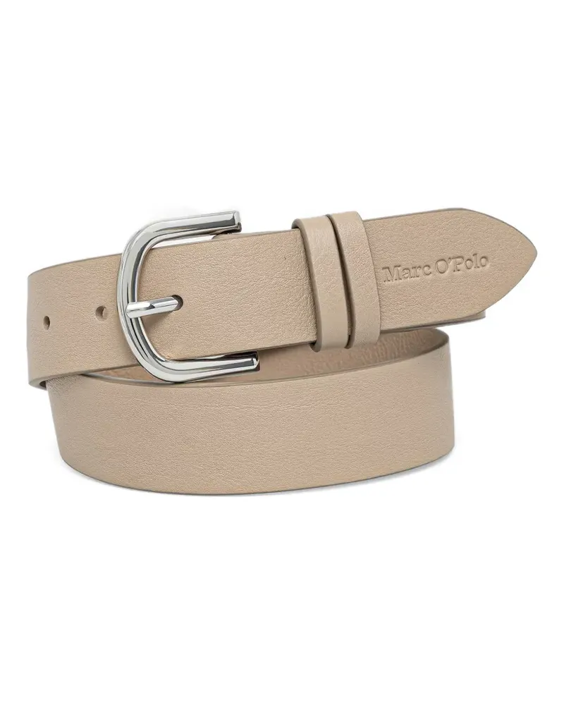 Marc O'Polo buckle-fastening leather belt - Nude Nude