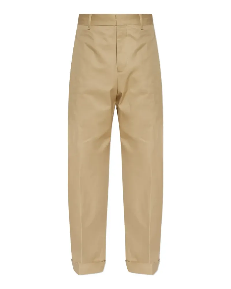 Dsquared2 flat-front trousers - Nude Nude