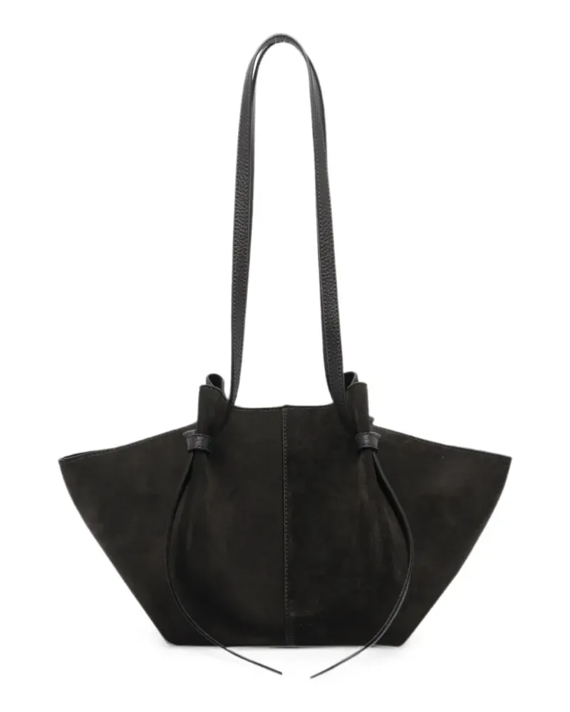 YUZEFI Mochi suede shoulder bag - Braun Braun