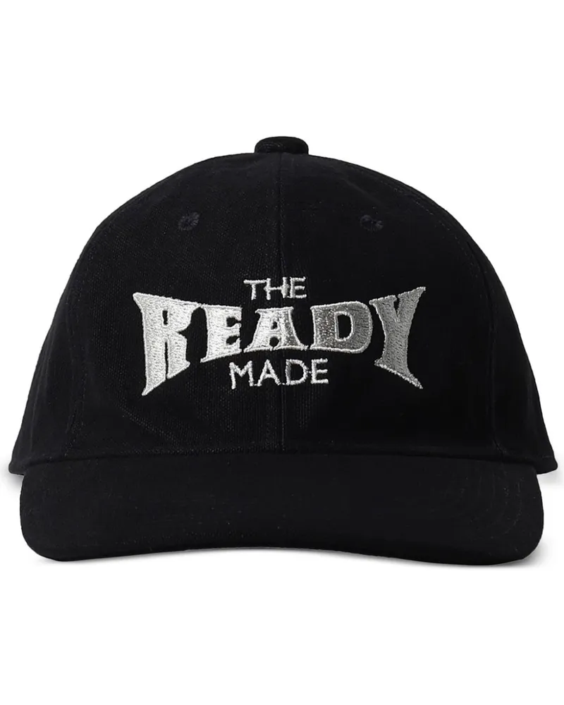 READYMADE Baseballkappe mit Logo-Stickerei - Schwarz Schwarz