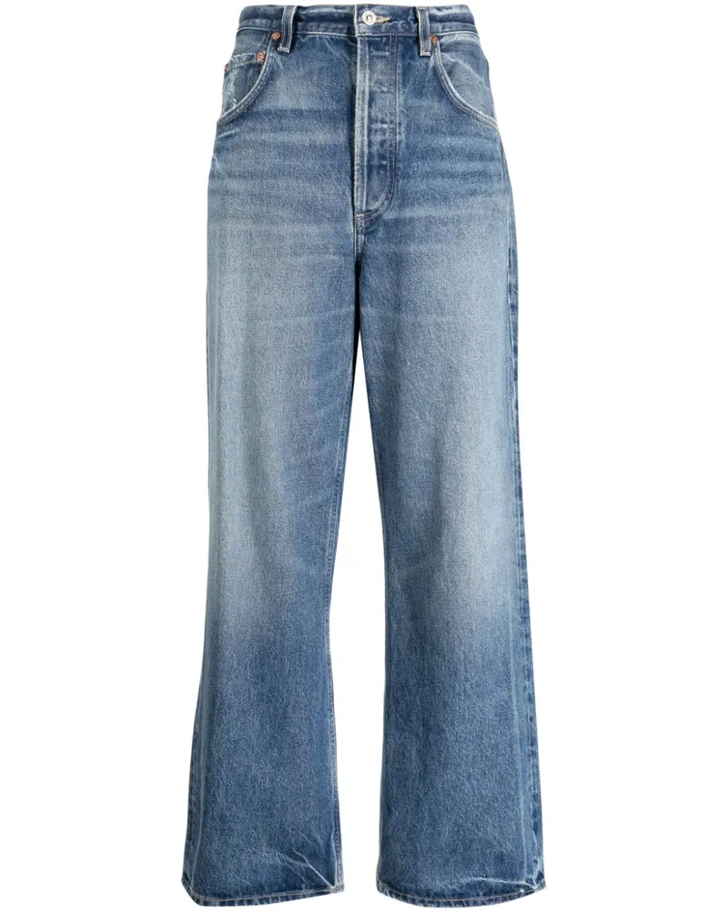 Citizens of humanity Weite Gaucho Taillenjeans - Blau Blau