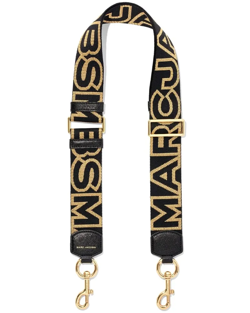 Marc Jacobs The Strap Taschenriemen mit Logo - Schwarz Schwarz