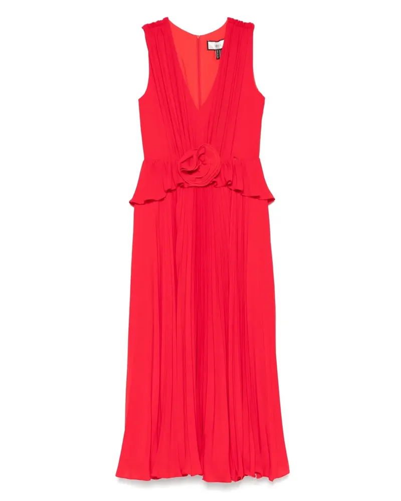 NISSA Maxikleid mit Blumenapplikation - Rot Rot
