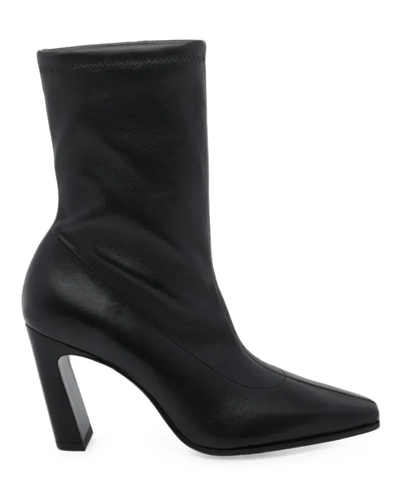 Stuart Weitzman Stiefel mit eckiger Kappe - Schwarz Schwarz