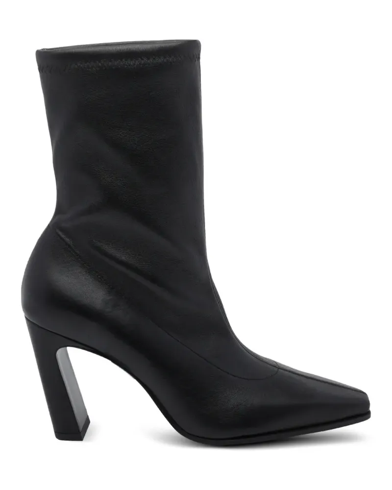 Stuart Weitzman Stiefel mit eckiger Kappe - Schwarz Schwarz