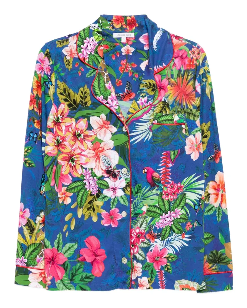 Johnny Was The Carly Pyjama - Blau Blau