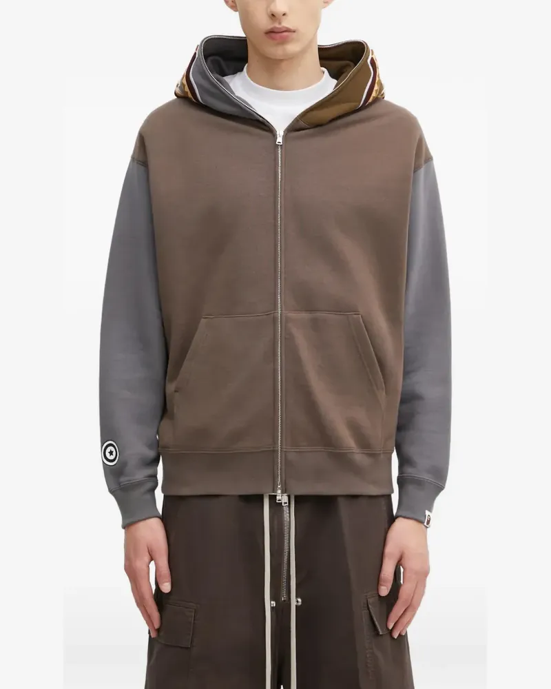 BAPE Shark' Kapuzenjacke - Braun Braun