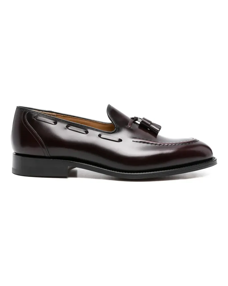 Church's Kingsley tassel-detail leather loafers - Rot Rot
