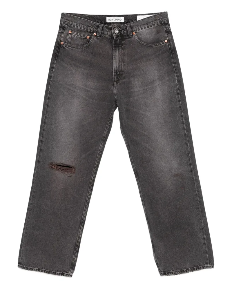 Our Legacy Jeans mit Distressed-Detail - Braun Braun