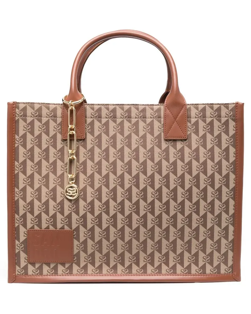 Sandro Kasbah Shopper mit Logo-Print - Braun Braun