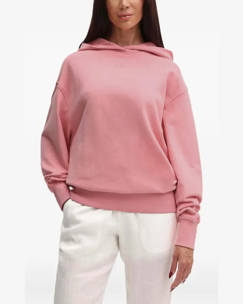 HUGO BOSS emed-logo hoodie - Rosa Rosa
