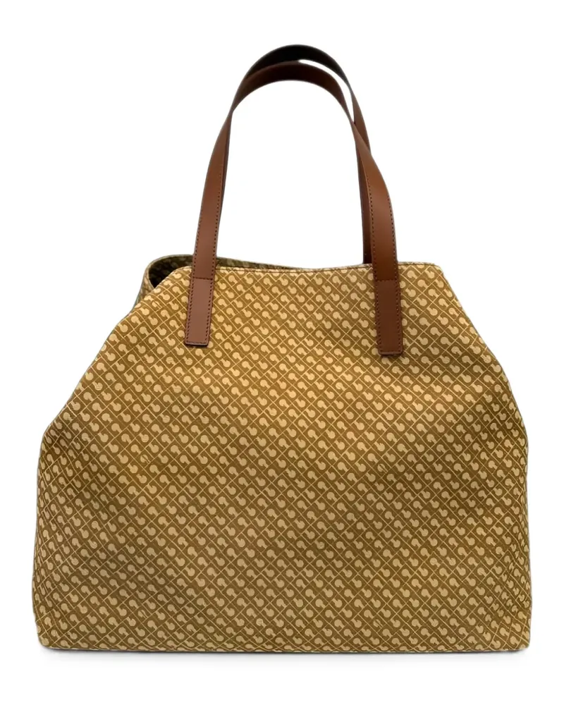 Gherardini Shopper mit Monogramm-Print - Braun Braun