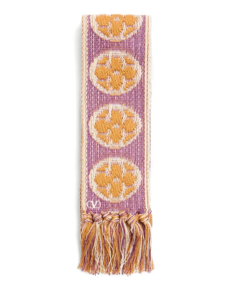 Valentino Garavani Antibes Schal - Rosa Rosa