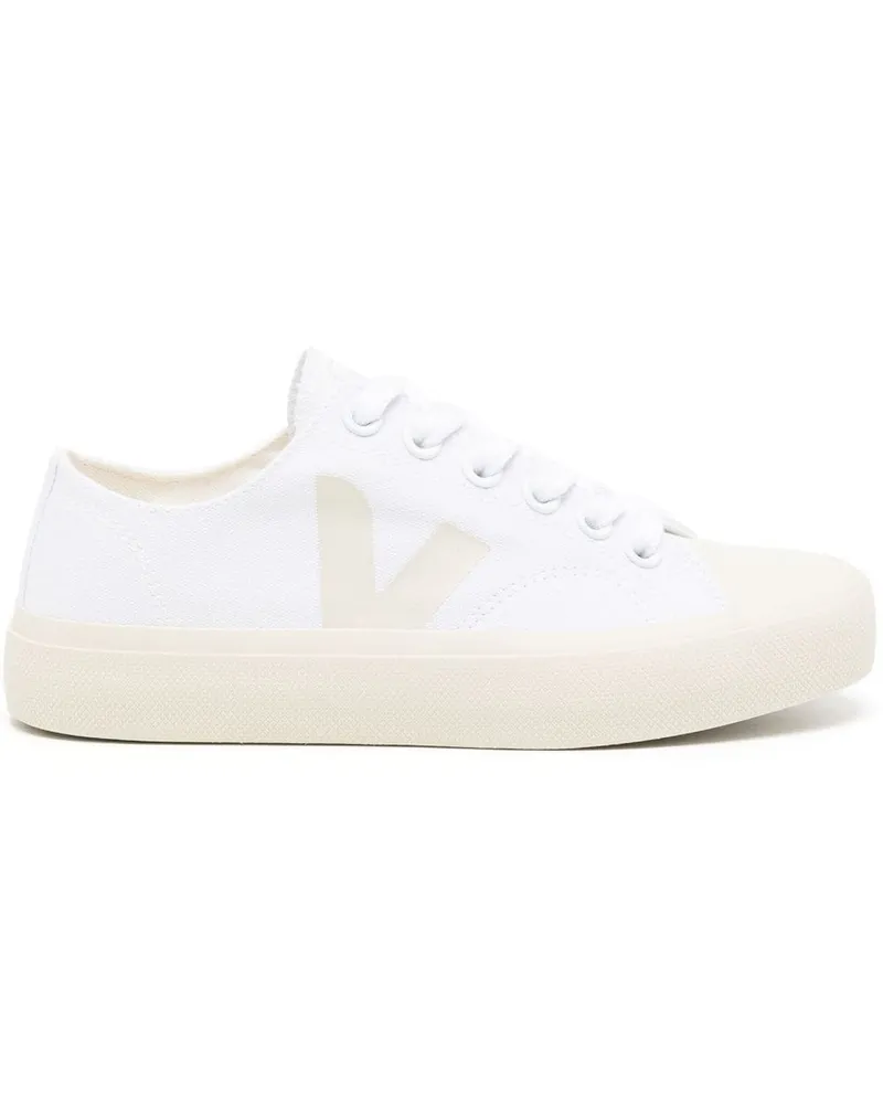 VEJA Wata II Pierre Canvas-Sneakers Weiß