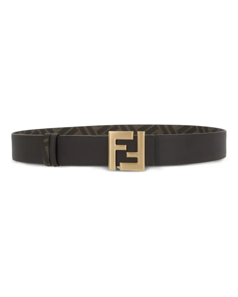 Fendi Gürtel mit FF - MARRONE Marrone