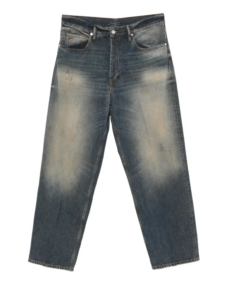 nine:inthe:morning Albert 5 Pocket faded-effect straight-leg jeans - Blau Blau
