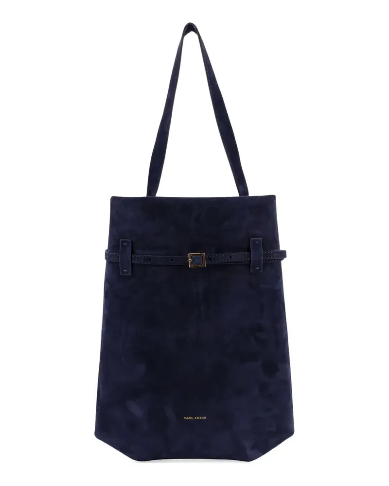 Manu Atelier Tote du Jour shoulder bag - Blau Blau