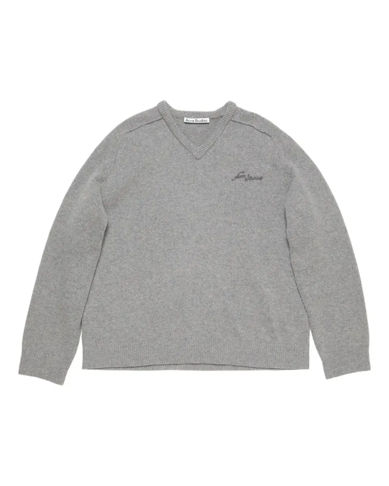 Acne Studios Pullover mit V-Ausschnitt - Grau Grau