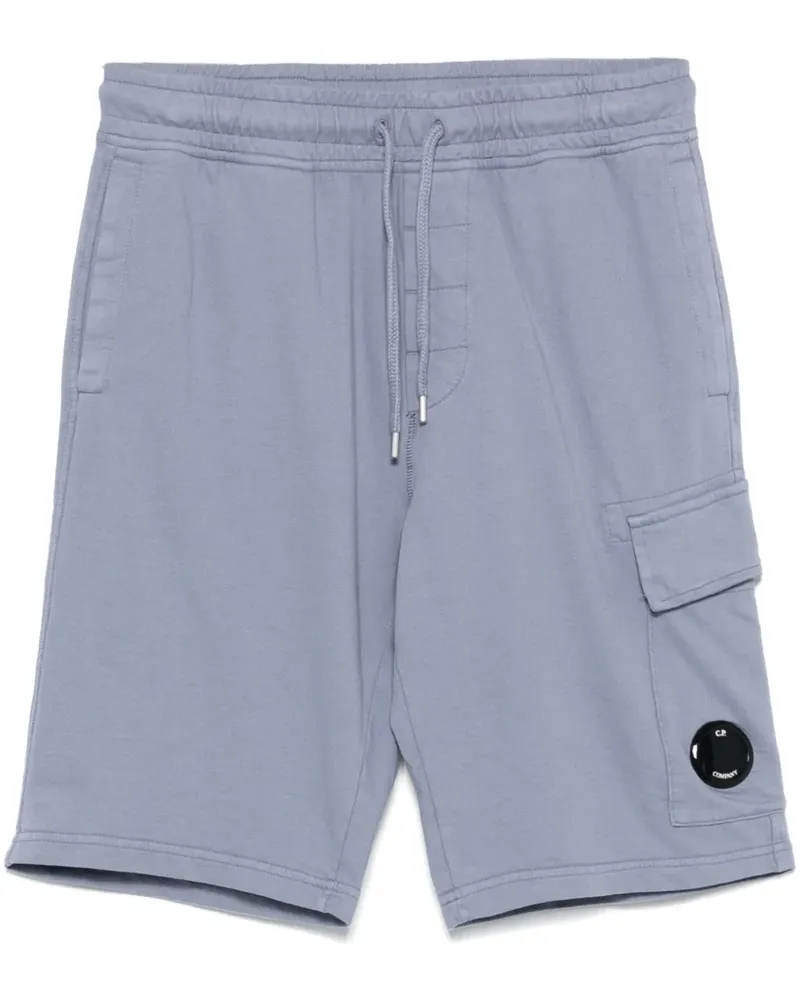 C.P. Company Joggingshorts mit Linsen-Detail - Grau Grau