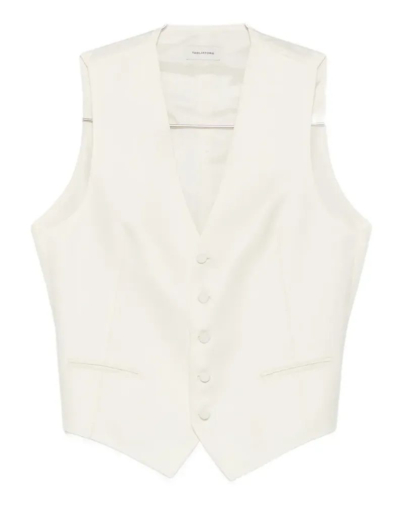 Tagliatore buttoned waistcoat - Nude Nude