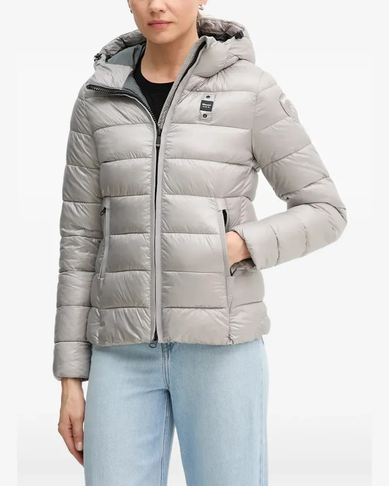 Blauer Caroll quilted hooded jacket - Grau Grau