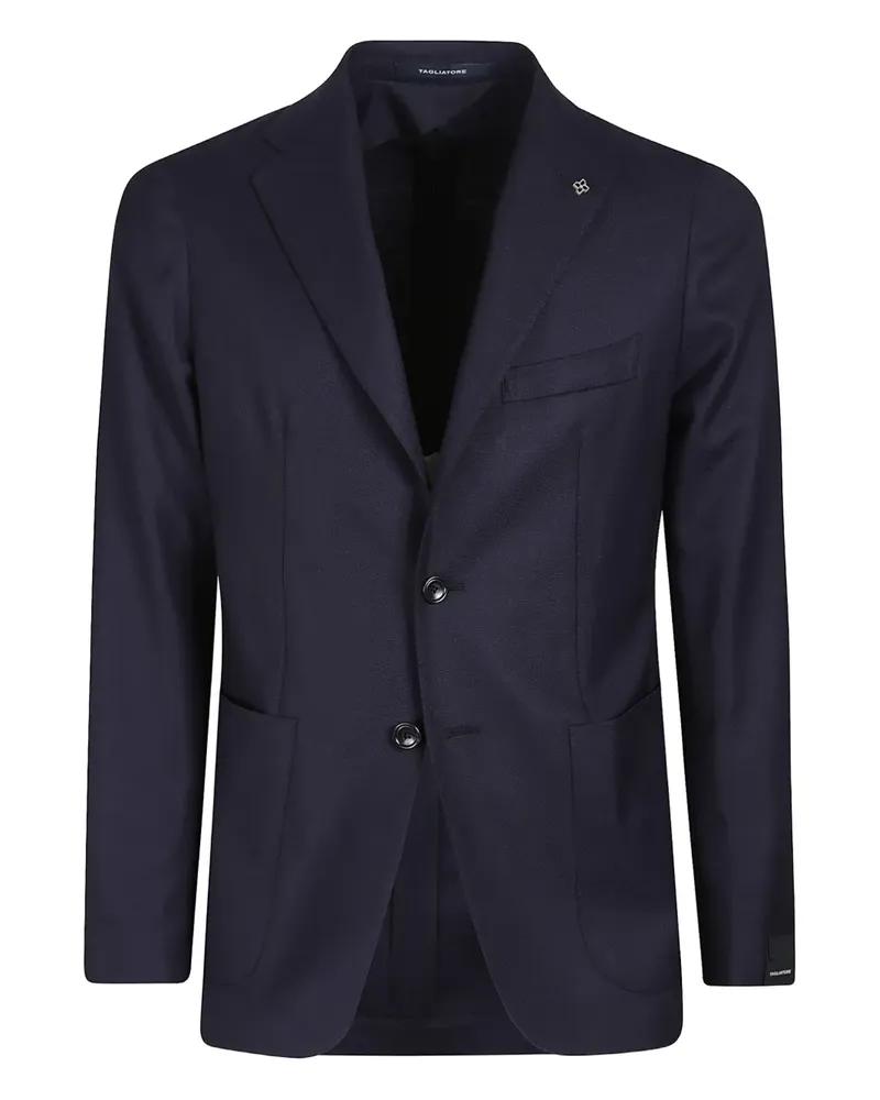 Tagliatore Jacke mit aufgesetzten Taschen - Blau Blau