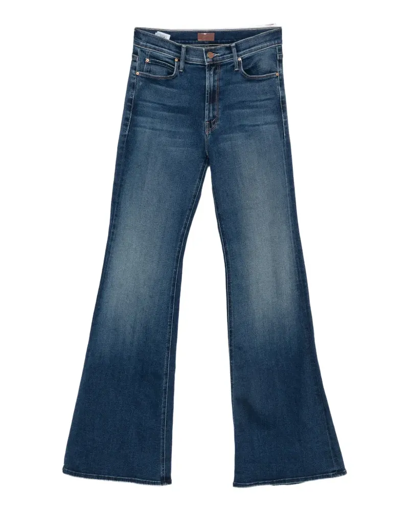 Mother The Doozy faded flared jeans - Blau Blau