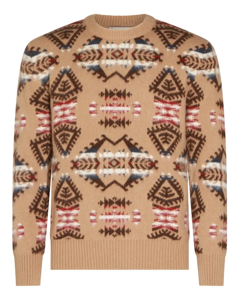 Altea Pullover mit geometrischem Muster - Nude Nude