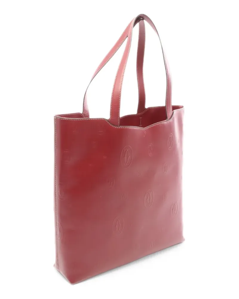 Cartier 2000s Happy Birthday Tote Bag - Rot Rot