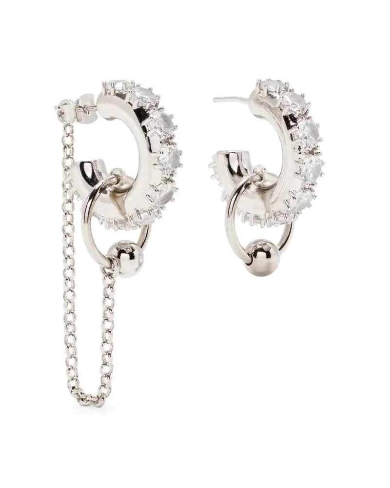 Justine Clenquet Penny Ohrringe - Silber Silber
