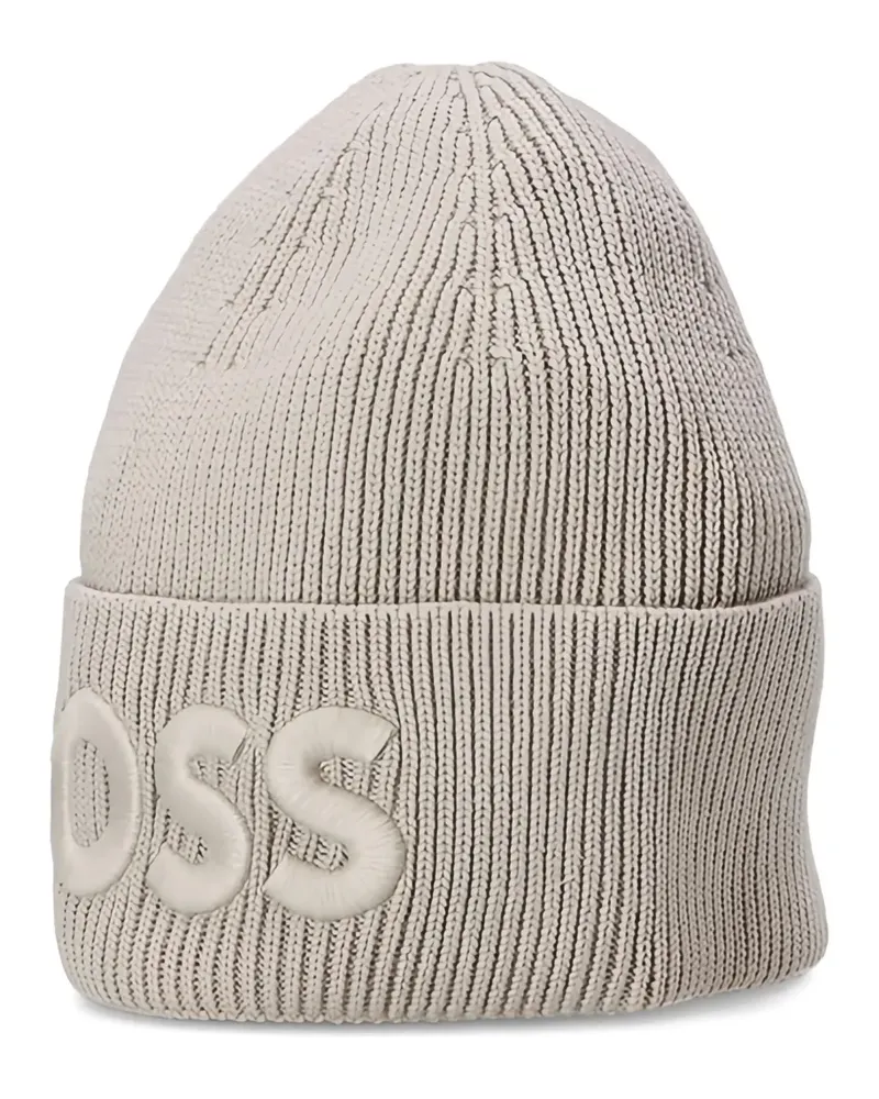 HUGO BOSS Afox_R Beanie - Nude Nude