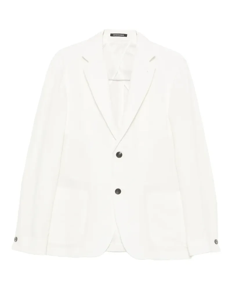 Emporio Armani long-sleeve buttoned blazer - Nude Nude