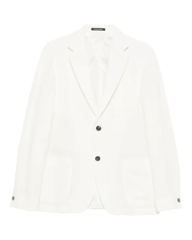 Emporio Armani long-sleeve buttoned blazer - Nude Nude