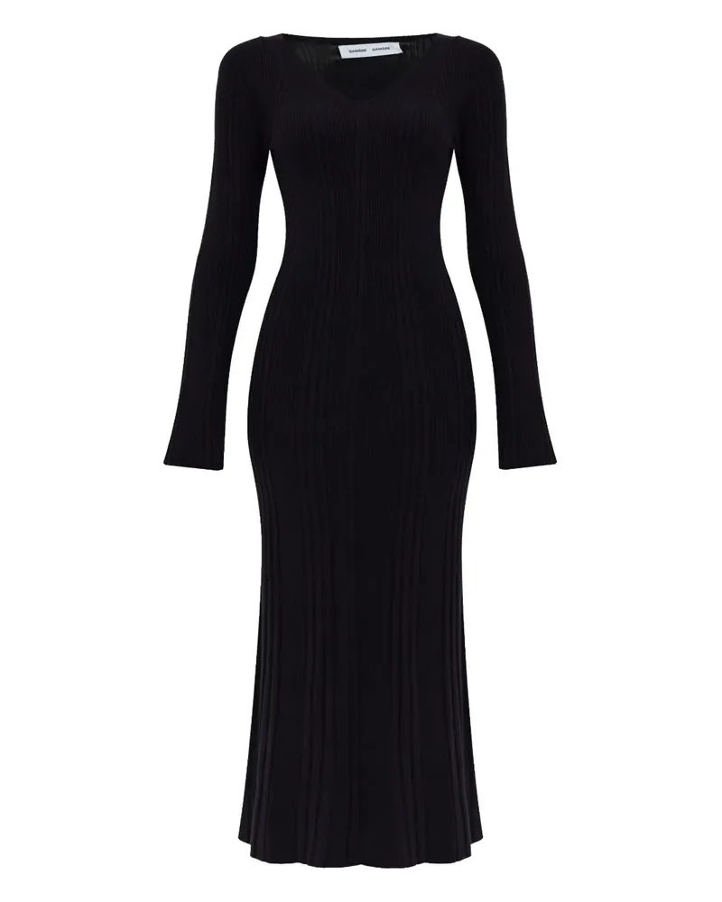 Samsøe & Samsøe Kleid mit Stretchanteil - Schwarz Schwarz