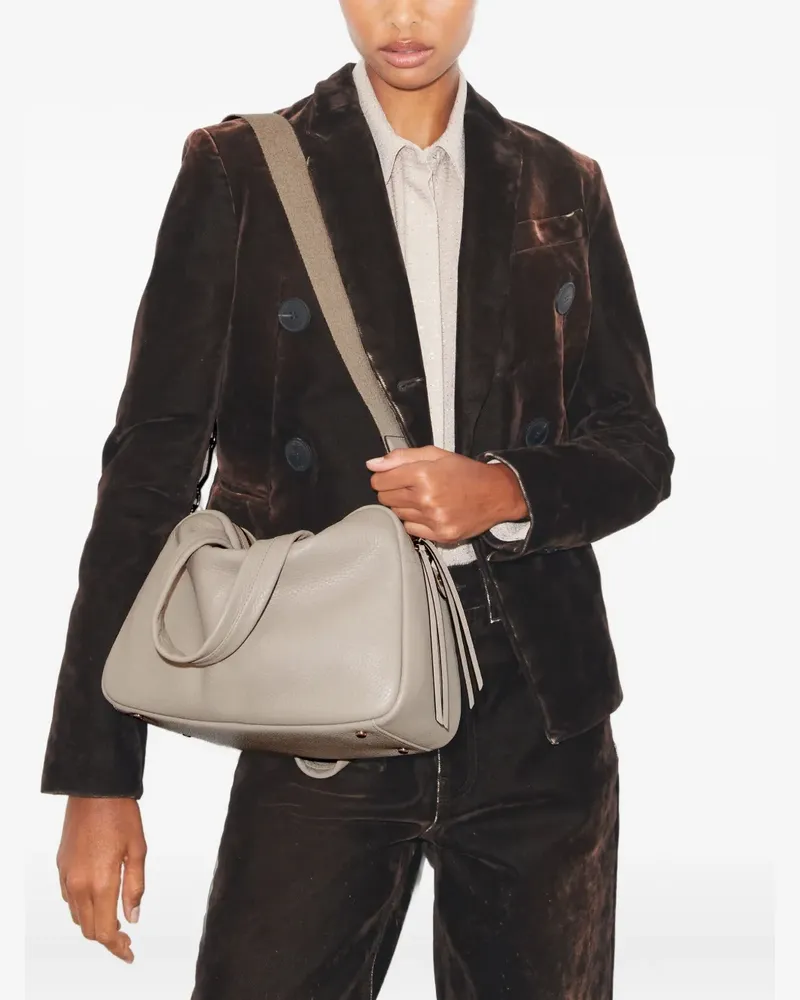 Tory Burch Handtasche mit Reißverschluss - Grau Grau
