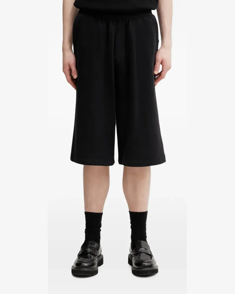 Heliot Emil elasticated-waistband shorts - Schwarz Schwarz