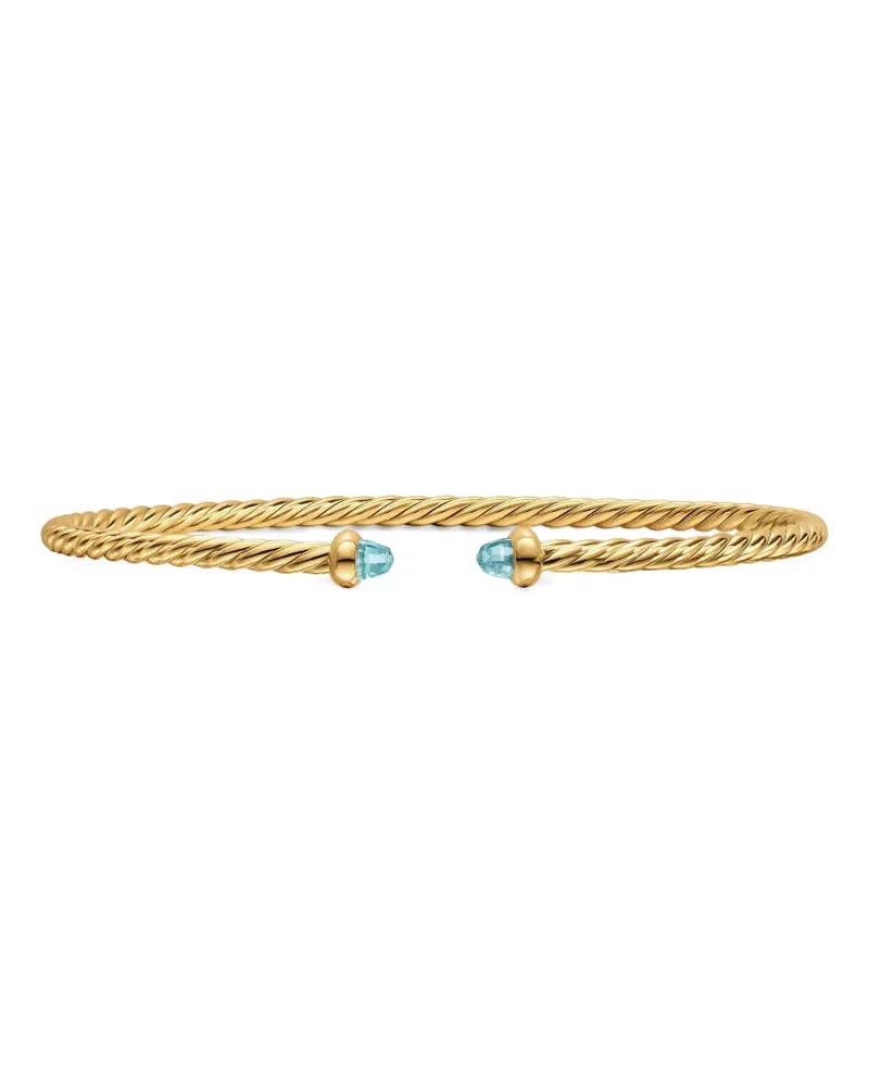 David Yurman micro Cablespira® flex bracelet - Gold Gold