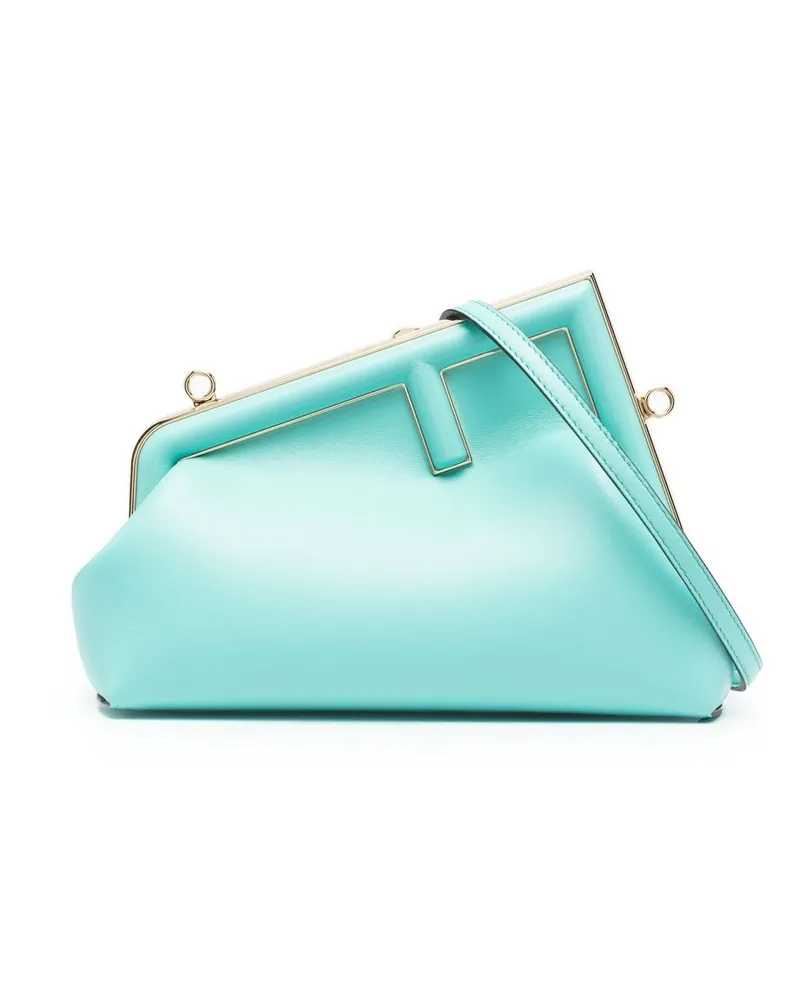 Fendi Kleine  First Clutch - Blau Blau