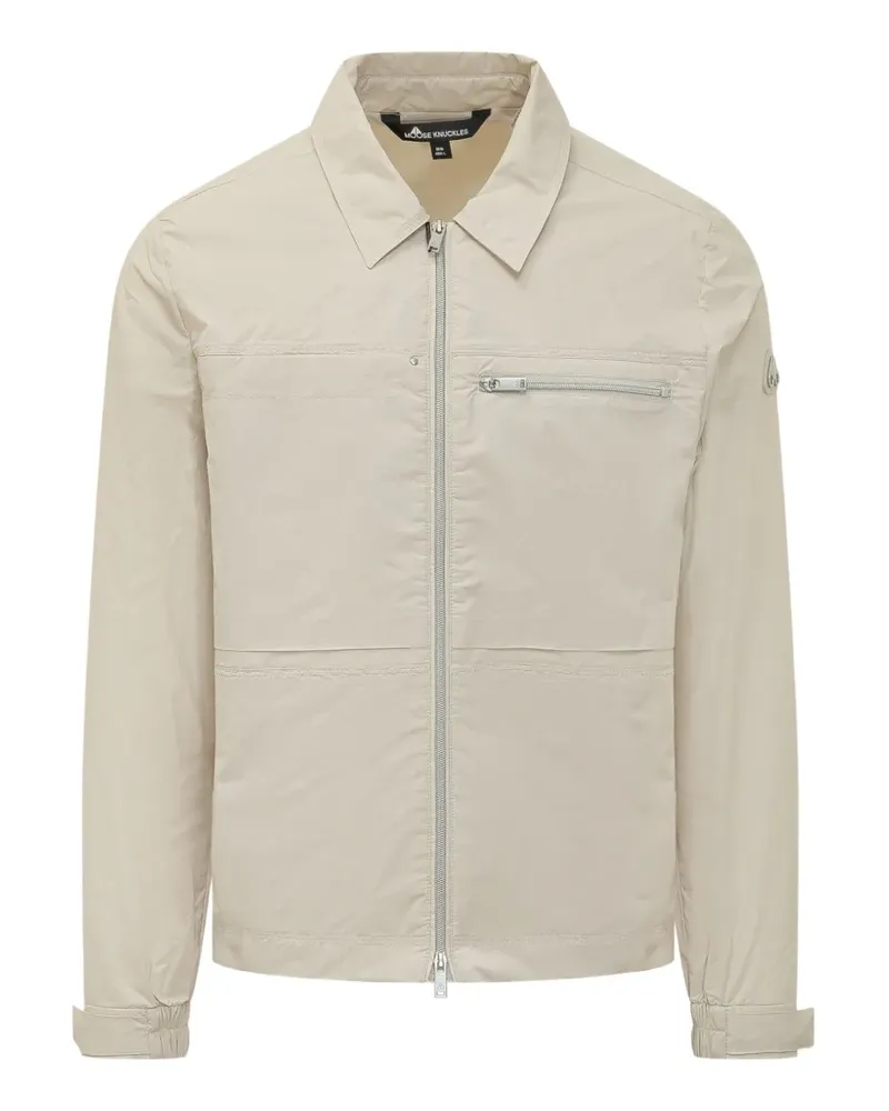Moose Knuckles Hemdjacke mit Reißverschlusstasche - Nude Nude