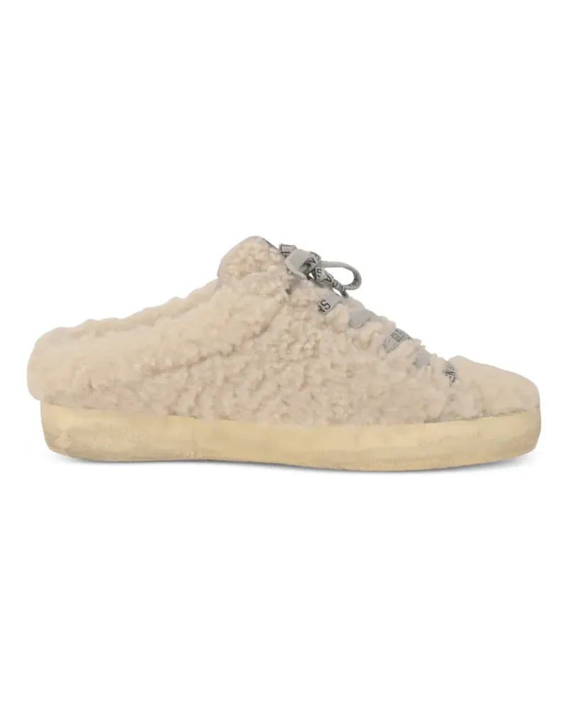 Golden Goose Superstar Sabot distressed sneakers - Nude Nude