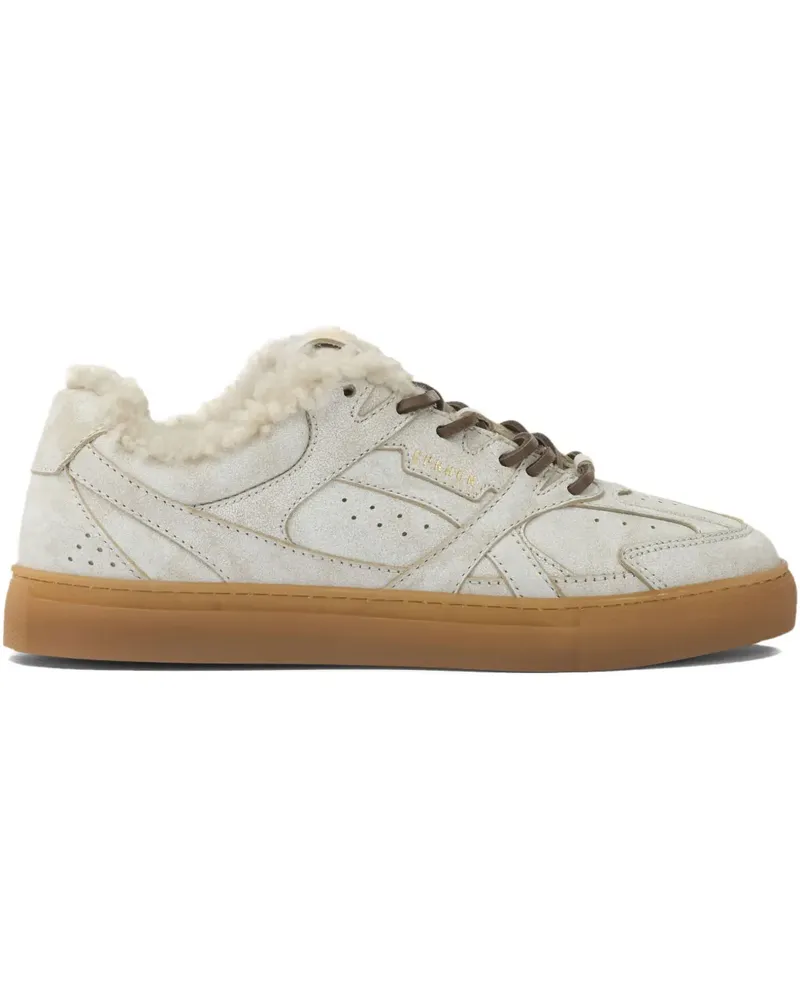 Copenhagen CPH63 Sneakers mit Pelzbesatz - Nude Nude